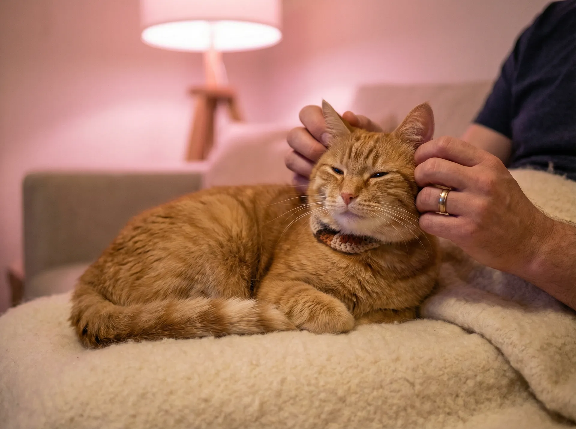 猫咪被温柔抚摸的幸福时刻 - 海马坐骑刷新点